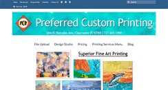 Desktop Screenshot of pcpprinting.com